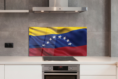 Szklany Panel Flaga Wenezueli