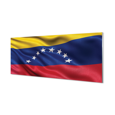 Szklany Panel Flaga Wenezueli