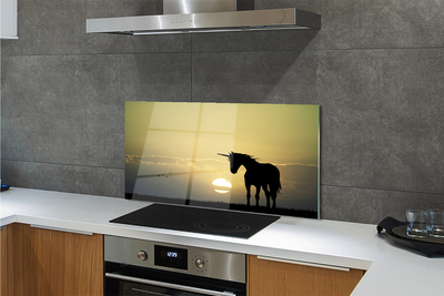 Panel nad Blat Kuchenny Magiczny Zachód Słońca na Polu