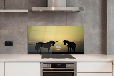 Panel nad Blat Kuchenny Rodzina Jednorożców o Zmierzchu