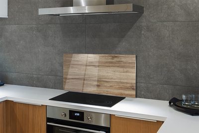 Szkło do Kuchni na Ścianę Struktura Słojów Sosnowych