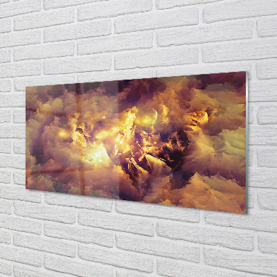 Panel szklany do Kuchni Nowoczesne Wzory Abstrakcyjne