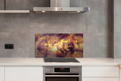 Panel szklany do Kuchni Nowoczesne Wzory Abstrakcyjne