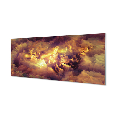 Panel szklany do Kuchni Nowoczesne Wzory Abstrakcyjne