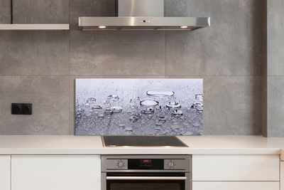 Panel szklany do Kuchni Perliste Odświeżenie Wodne