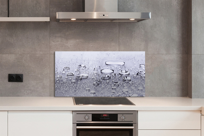 Panel szklany do Kuchni Perliste Odświeżenie Wodne