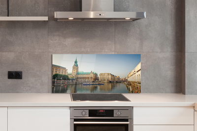 Panel nad Blat Kuchenny Portowa Katedra w Hamburgu