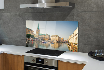 Panel nad Blat Kuchenny Portowa Katedra w Hamburgu