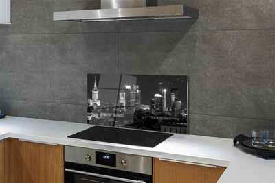 Panel Szklany Światła Warszawskiej Metropolii