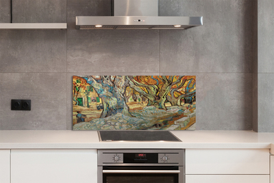 Panel nad Blat Kuchenny Naprawiający Drogę - Van Gogh