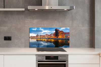 Panel nad Blat Kuchenny Gdańskie Kamienice nad Rzeką