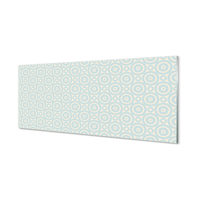 Szklany Panel Geometryczne Koła