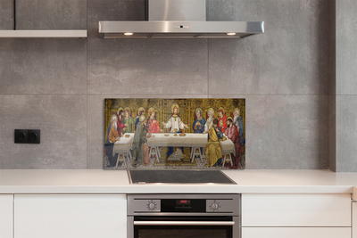 Panel szklany do Kuchni Ponadczasowa Ostatnia Wieczerza