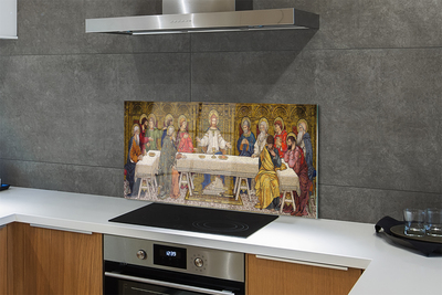 Panel szklany do Kuchni Ponadczasowa Ostatnia Wieczerza