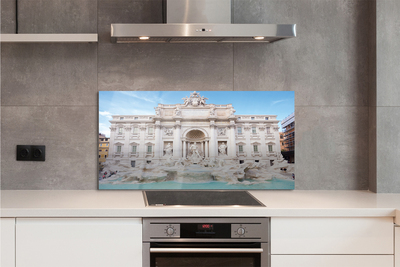 Panel szklany do Kuchni Fontanna przy Rzymskiej Katedrze