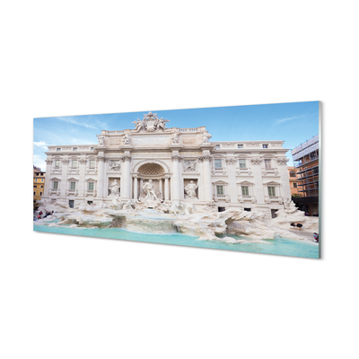 Panel Szklany Rzym Fontanna katedra