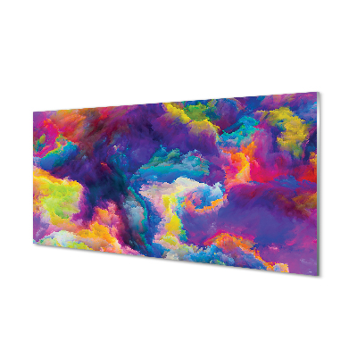 Panel Szklany Chaotyczna Harmonia Kształtów