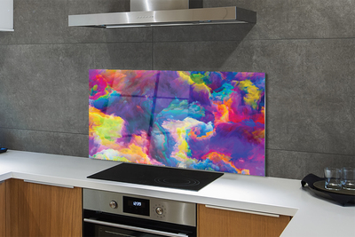 Panel Szklany Chaotyczna Harmonia Kształtów