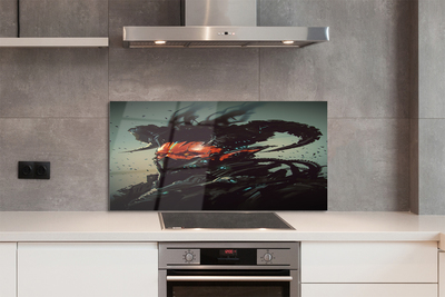 Panel nad Blat Kuchenny Ciemna Postać z Koszmaru