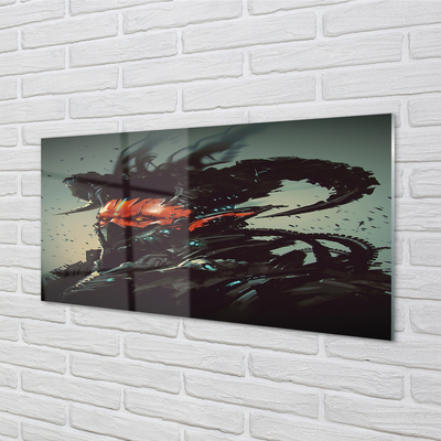 Panel nad Blat Kuchenny Ciemna Postać z Koszmaru