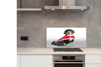 Szkło Ozdobne do Kuchni Portret Spokojnego Psa