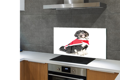 Szkło Ozdobne do Kuchni Portret Spokojnego Psa