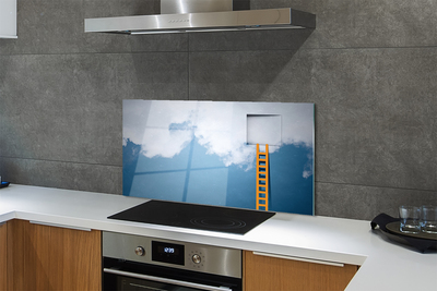 Panel szklany do Kuchni Drabina do Nieba