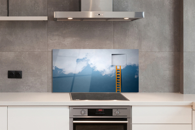 Panel szklany do Kuchni Drabina do Nieba