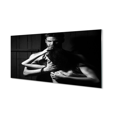 Panel szklany do Kuchni Romantyczna Para