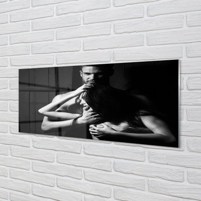 Panel szklany do Kuchni Romantyczna Para