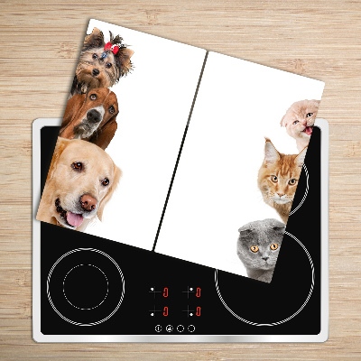 Deska kuchenna Psy i koty