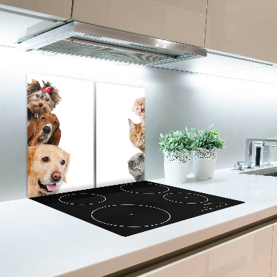 Deska kuchenna Psy i koty