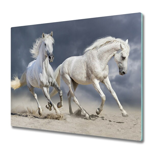 Deska kuchenna Białe konie plaża