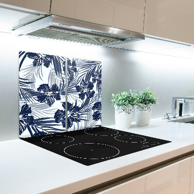 Deska kuchenna Tropikalne kwiaty