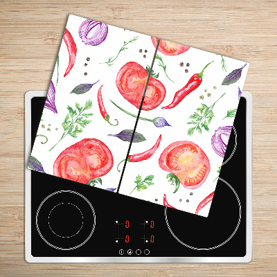Deska kuchenna Pomidor i przyprawy