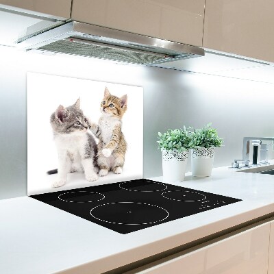 Deska kuchenna Dwa małe koty