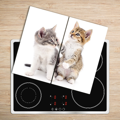 Deska kuchenna Dwa małe koty