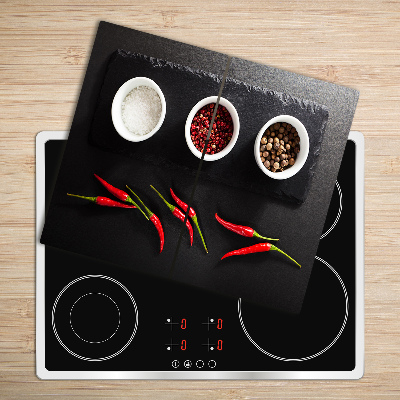 Deska kuchenna Przyprawy i chilli