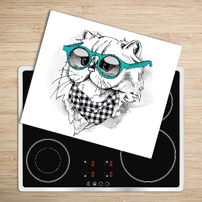 Deska kuchenna Kot w okularach