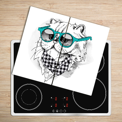 Deska kuchenna Kot w okularach