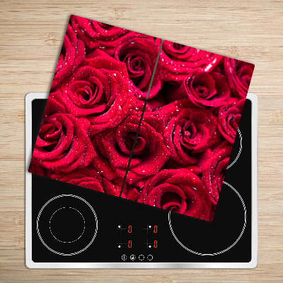 Deska kuchenna Krople na różach