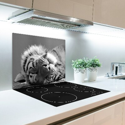 Deska kuchenna Śpiący tygrys