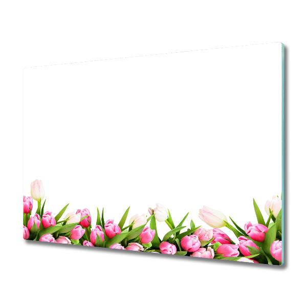 Deska kuchenna Różowe tulipany