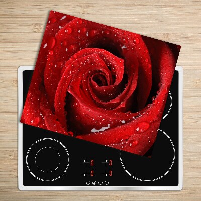 Deska kuchenna Krople na róży