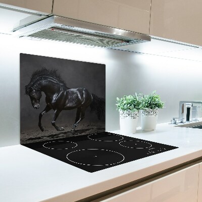 Deska kuchenna Czarny koń