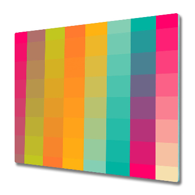 Deska kuchenna Kolorowe kwadraty