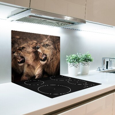 Deska kuchenna Ryczące lwy
