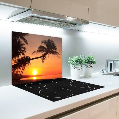 Deska kuchenna Zachód słońca plaża