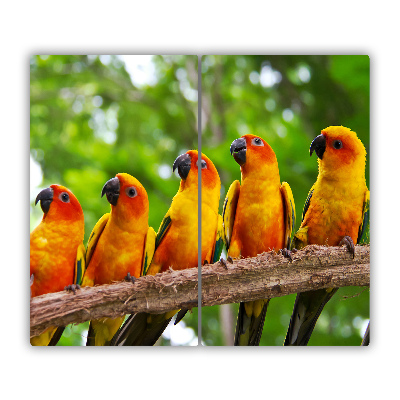 Deska do krojenia Papugi na gałęzi