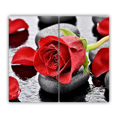 Deska do krojenia Czerwona róża